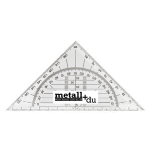 Geodreieck metall du
